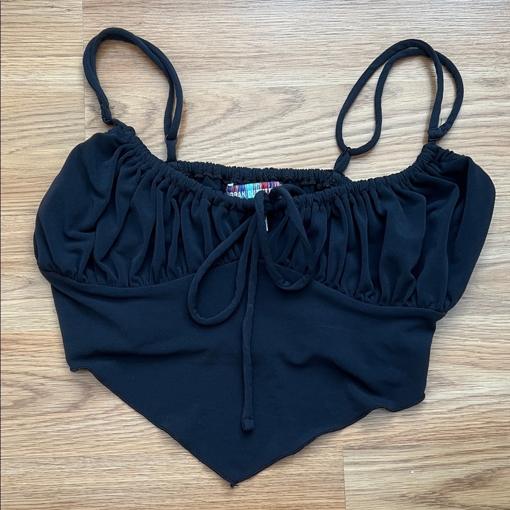 Urban Outfitters Black Crop Top